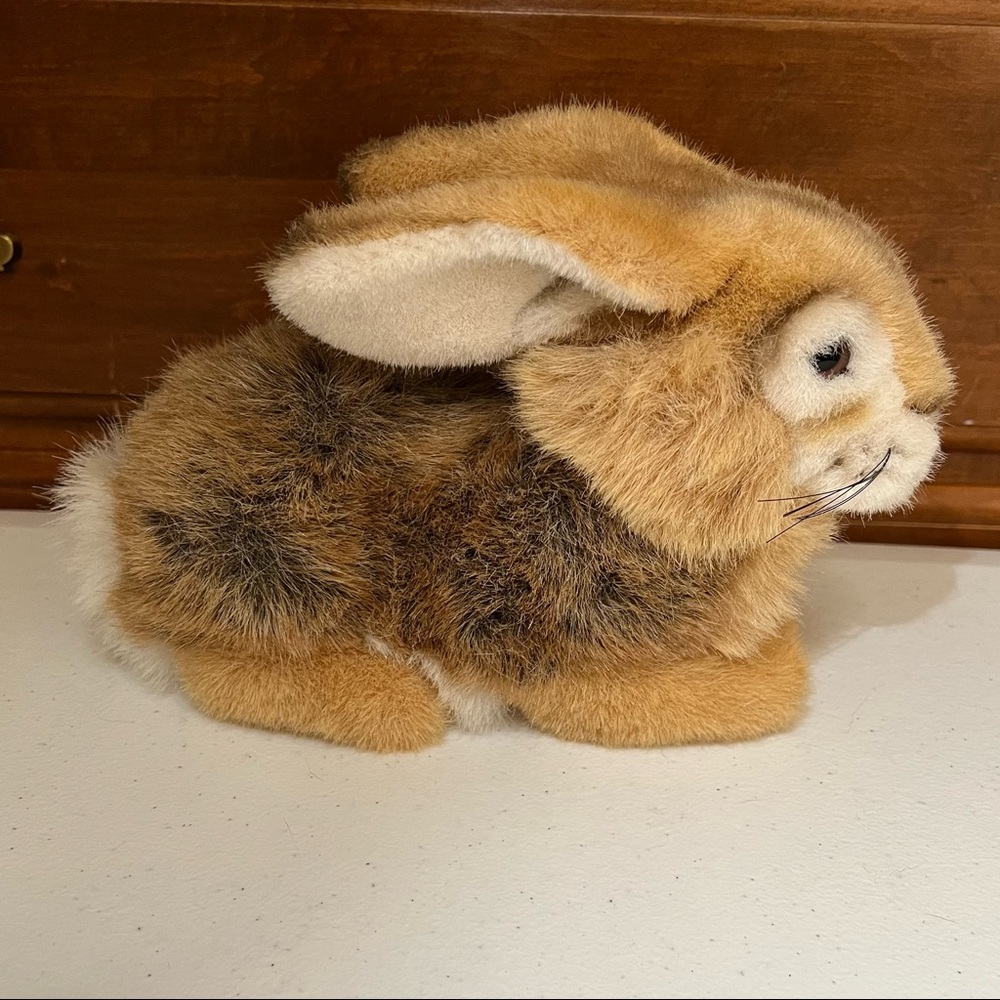 Steiff Poppel Rabbit Hare | Crouching - Picture 5 of 13